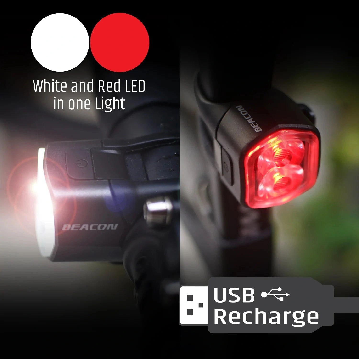 Beacon Duo Lichtwunder: Dein Doppel-Licht für Straße & Abenteuer. Helle Duo-Beleuchtung für Sicherheit & Style.